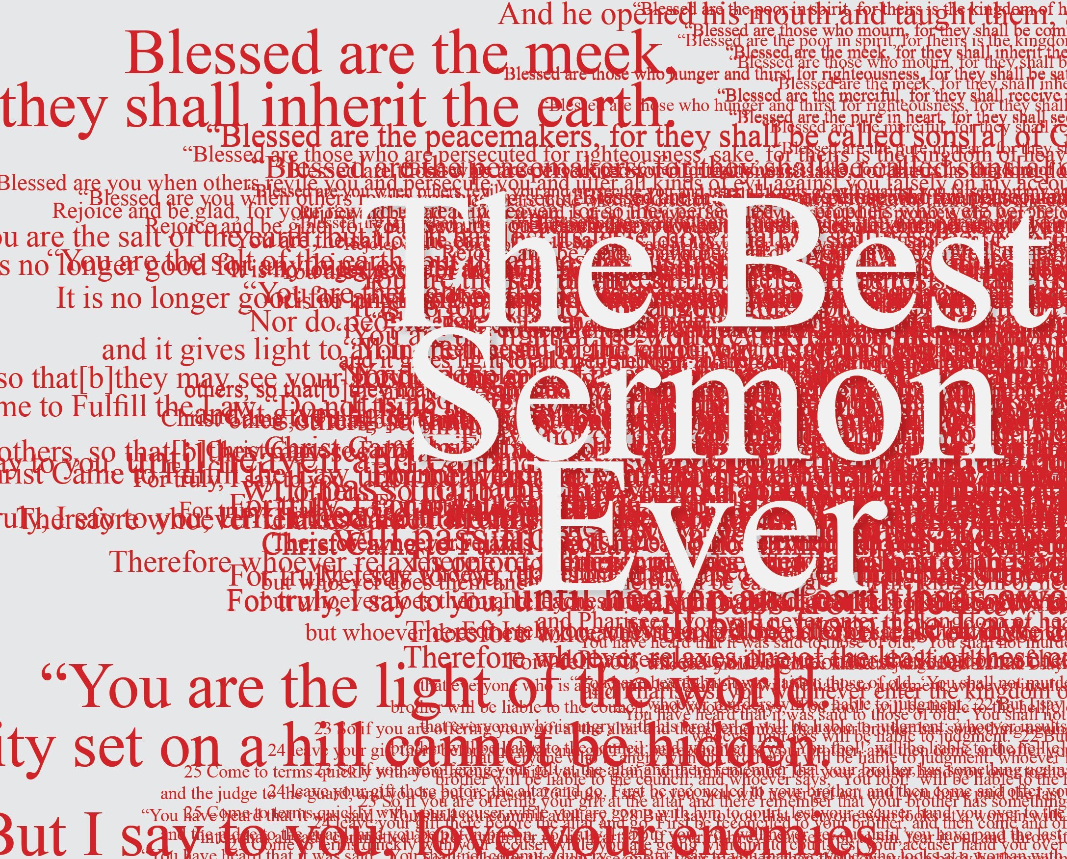 The Best Sermon Ever: Big Anxiety and Little Faith