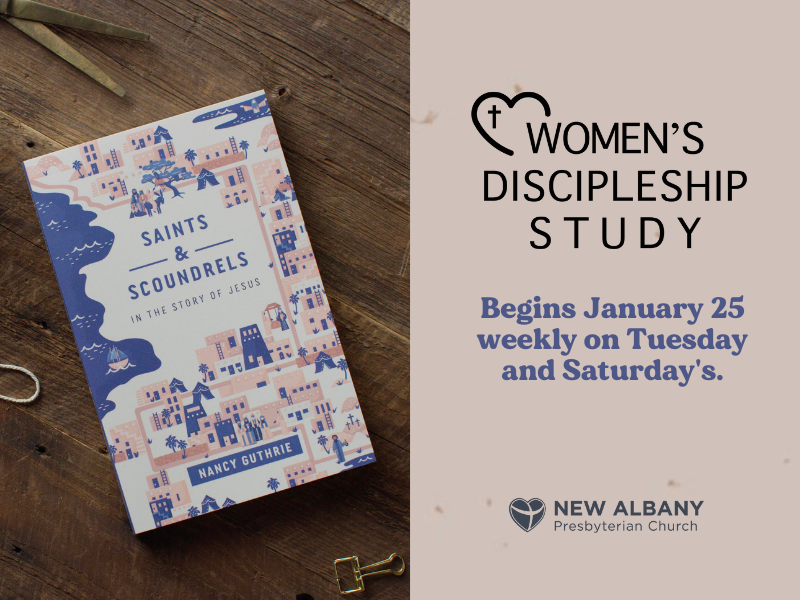 Women's Discipleship Group: Begins January 2022