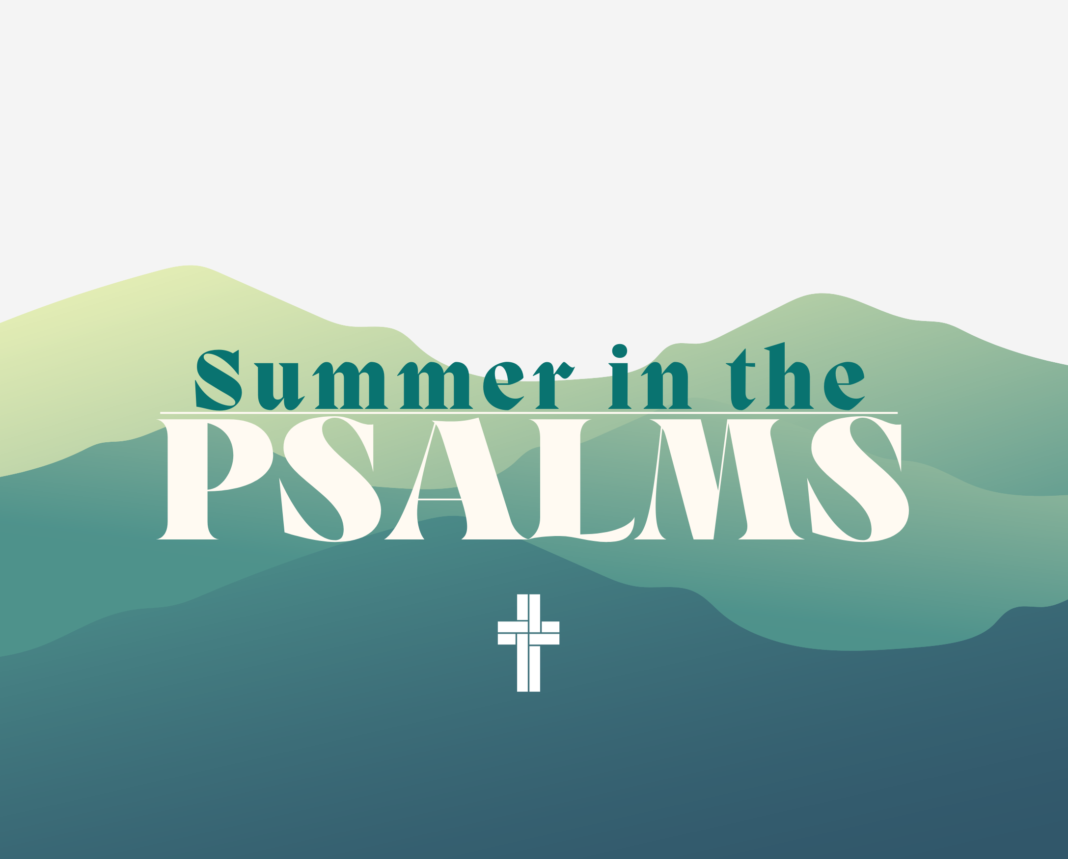 Summer In The Psalms: Let My Cry Come to You