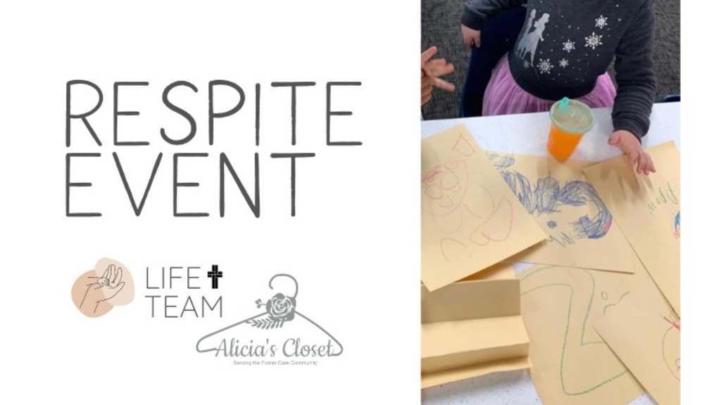 Alicia's Closet: Respite Event